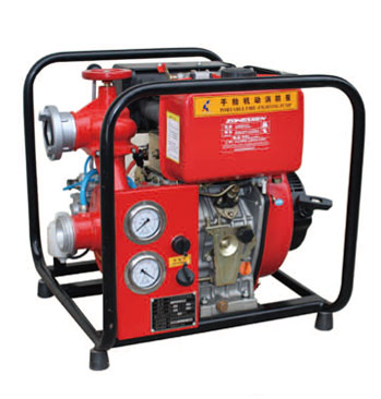 手抬机动消防泵 JBC5.5/12.0 (15HP-柴油动力)